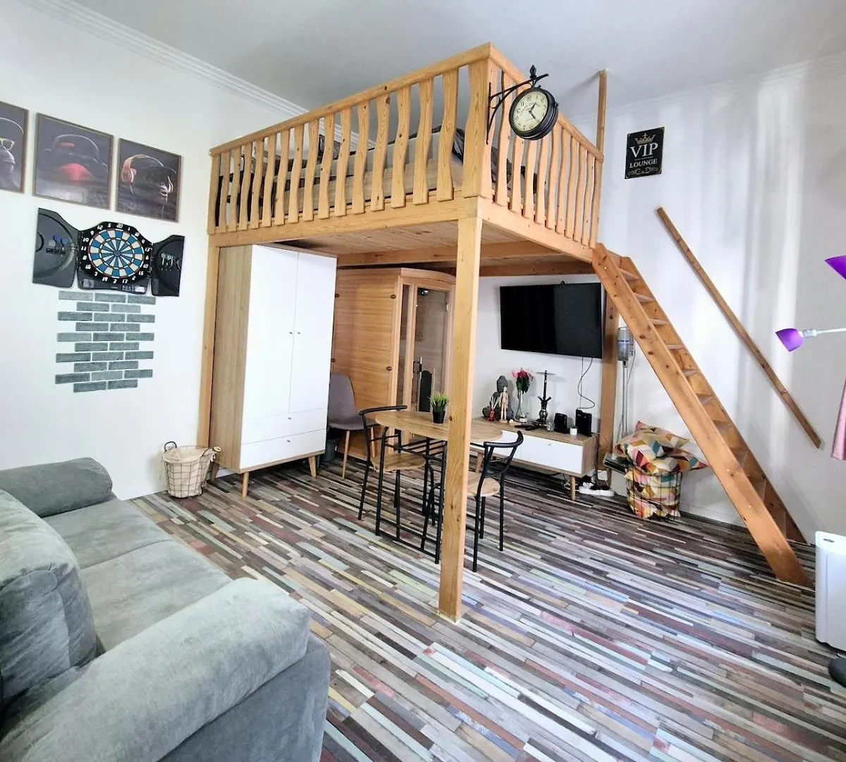 Loft&Steam - Designer Studio With Sauna & Ac Budapest Appartamento